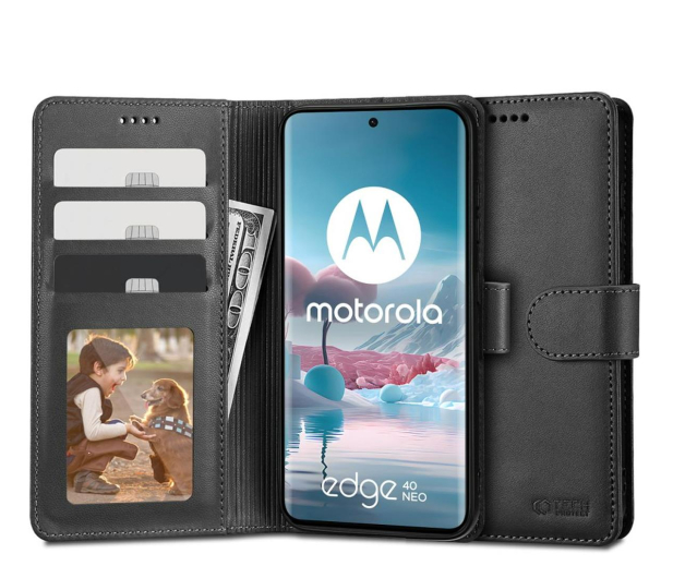 TECH-PROTECT Wallet do Motorola Edge 40 Neo czarny 9319456606683 - 1296561 - zdjęcie